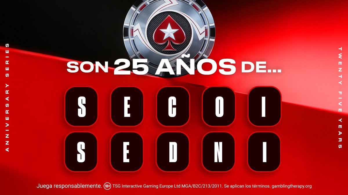 PokerStarsLatam's tweet photo. Los grandes resultados suelen venir después de grandes... 🧠

Responde correctamente junto con tu [PS ID] + #AnniversarySeries antes de las 23:59 ET. Hay 10 tickets de US$5,50 en juego. 🎫

T&amp;C: https://t.co/nyJk9ZwShY https://t.co/51u2tkfEzg