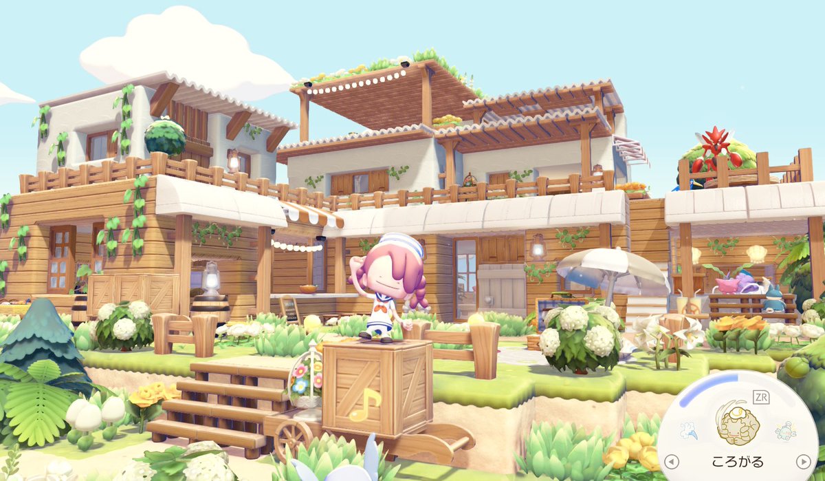 76Vh8's tweet photo. お家完成✨
いつの間にか
まっさら10Lvになってた😮´-
うれしっ!!

 #ぽこあポケモン https://t.co/AeEcwmta6k