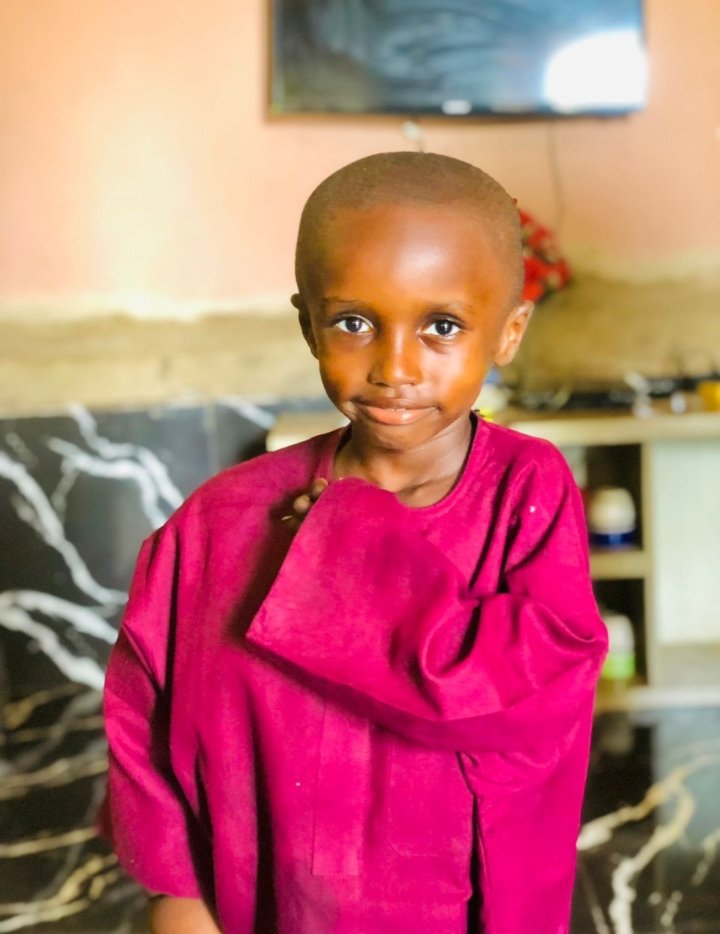 MujahidSSaad's tweet photo. Despite his health condition, 4-year-old Ahmad celebrated Eid Mubarak. He wore his new clothes and joined family members to celebrate.
For those willing to help Ahmad with his medication, you can contact his father on this phone number: 07068754633.
You can also donate and support the family using the bank details below:
Account Name: NURUDEEN MOHAMMED TUKUR
Account Number: 2021583131
Bank: First Bank PLC.
Eid Mubarak.