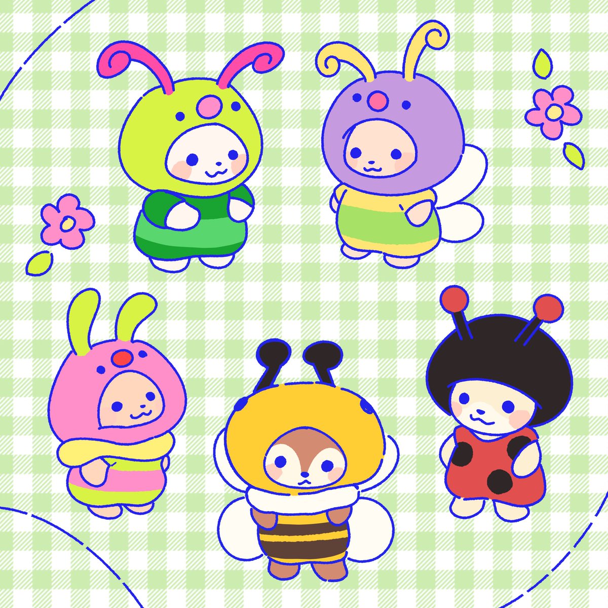 June_buns's tweet photo. Calico critter bugs 🐝 https://t.co/GEpcHpor6H