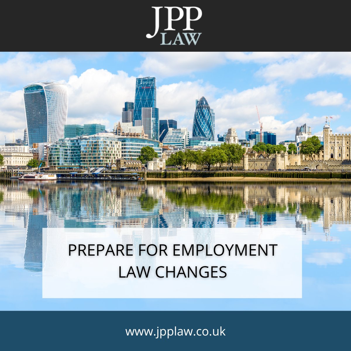 JPPLawLLP's tweet photo. The Employment Rights Act 2025 introduces important changes for employers.

Now is the time to review contracts, policies and procedures.

Read more here: https://t.co/X4WD7aqDZx

#EmploymentLaw #HR #Employers #BusinessOwners #JPPLaw https://t.co/F5MVYB6RQv