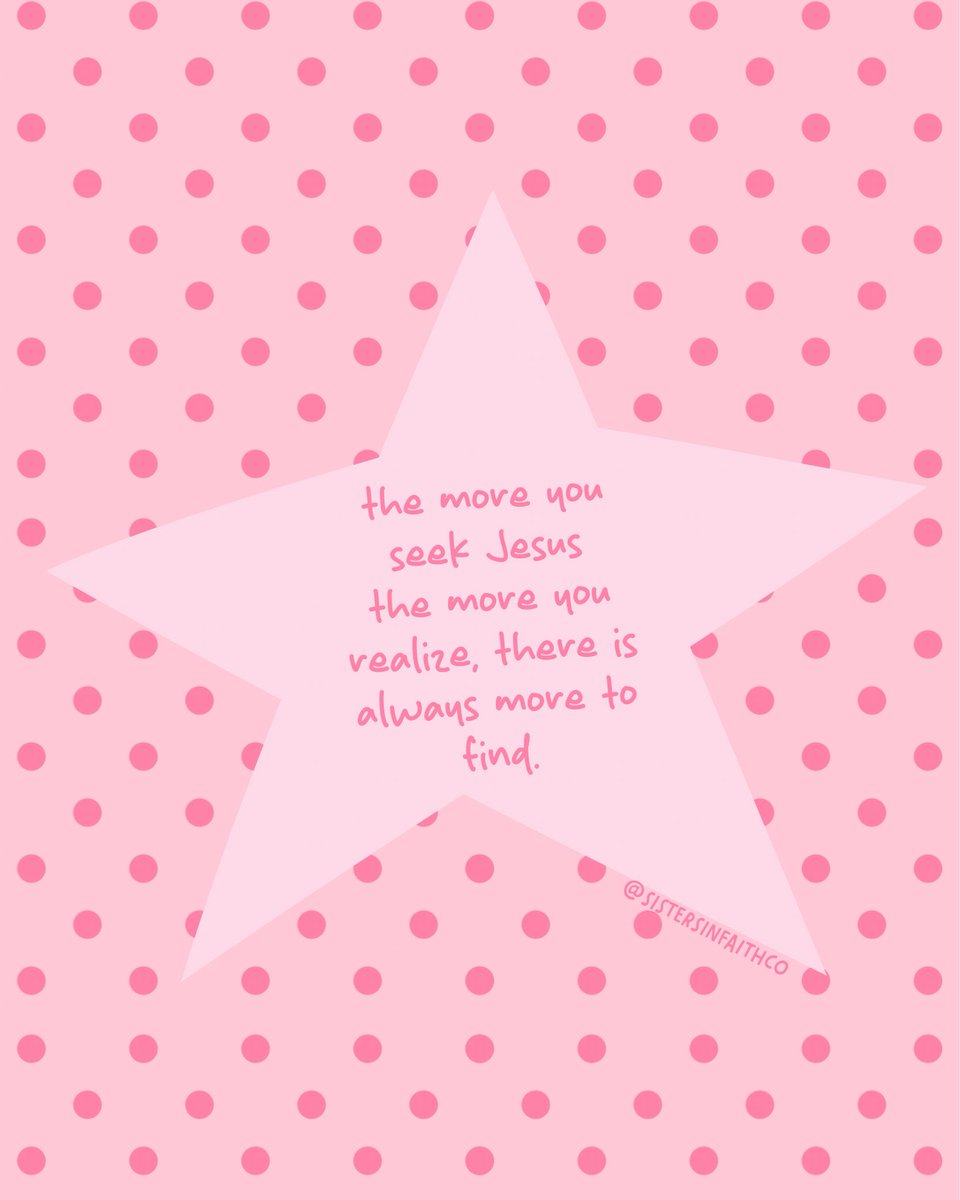 SisterInFaithCo's tweet photo. The more you seek Jesus, the more you realize there is always more to discover about His love, grace, and faithfulness. Every day spent with Him reveals new depths of His goodness. 🤍

#SistersInFaithCo #JesusLovesYou #ScriptureDaily #ChristianInspo #Jeremiah333 https://t.co/S3tTHWF8Vk