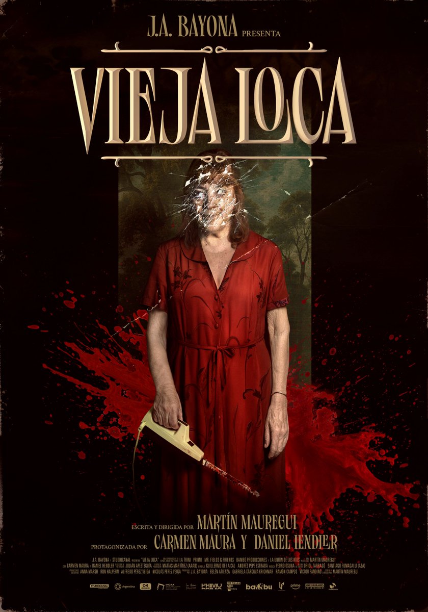 CinemaRareIN's tweet photo. A man is asked by his ex girlfriend to care temporarily for her senile mother, Alicia. But Alicia won't let him leave, turning a simple task into a nightmare he must escape.
Spanish film #CrazyLady (2025) by #MartínMauregui, now streaming on @PrimeVideoIN. https://t.co/8iNBGAVkMV
