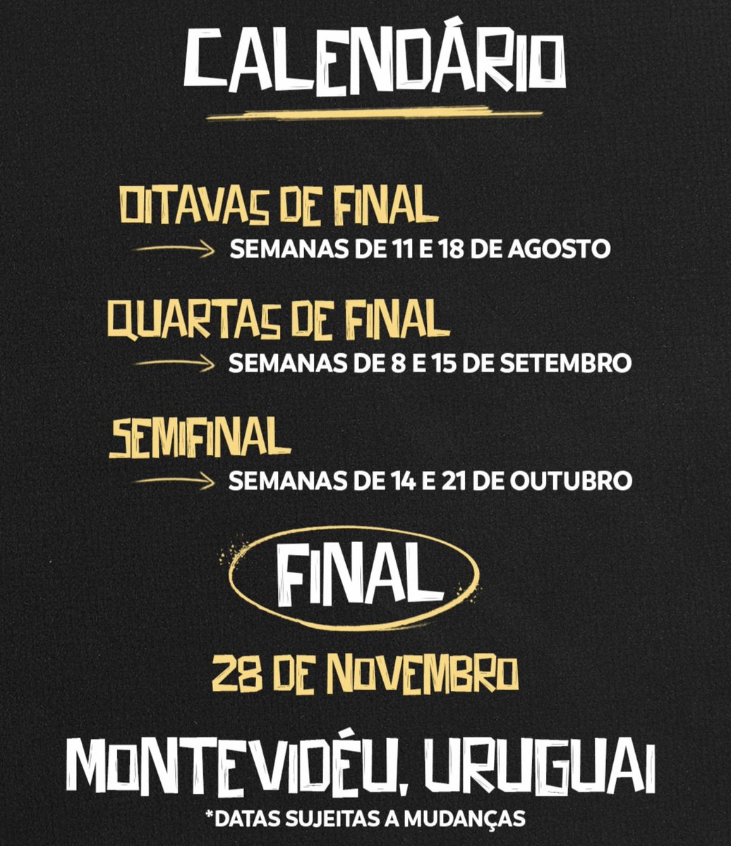 Vessoni's tweet photo. Via @gianoddi:

Ordem que vai definir, até o fim da Libertadores, quem tem vantagem de definir em casa os mata-matas 👇

1 - 🇧🇷 Flamengo, 16 ptos (saldo 12)
2- 🇦🇷 Rivadavia, 16 (9)
3- 🇪🇨 Del Valle, 13 (5)
4- 🇨🇱 Univ. Católica, 13 (4)
5- 🇵🇾 Cerro Porteño, 13 (4)
6- 🇪🇨 LDU, 12 (3)
7- 🇧🇷 Corinthians, 11 (4)
8- 🇨🇱 Coquimbo 10 (2)

9- 🇦🇷 Rosario, 13 (8)
10- 🇧🇷 Mirassol, 12 (3)
11- 🇧🇷 Palmeiras, 11 (5)
12- 🇧🇷 Cruzeiro, 11 (5)
13- 🇦🇷 Platense, 10 (1)
14- 🇦🇷 Estudiantes, 9 (1)
15- 🇨🇴 Tolima, 8 (1)
16- 🇧🇷 Fluminense, 8 (0)

#Corinthians #Libertadores
