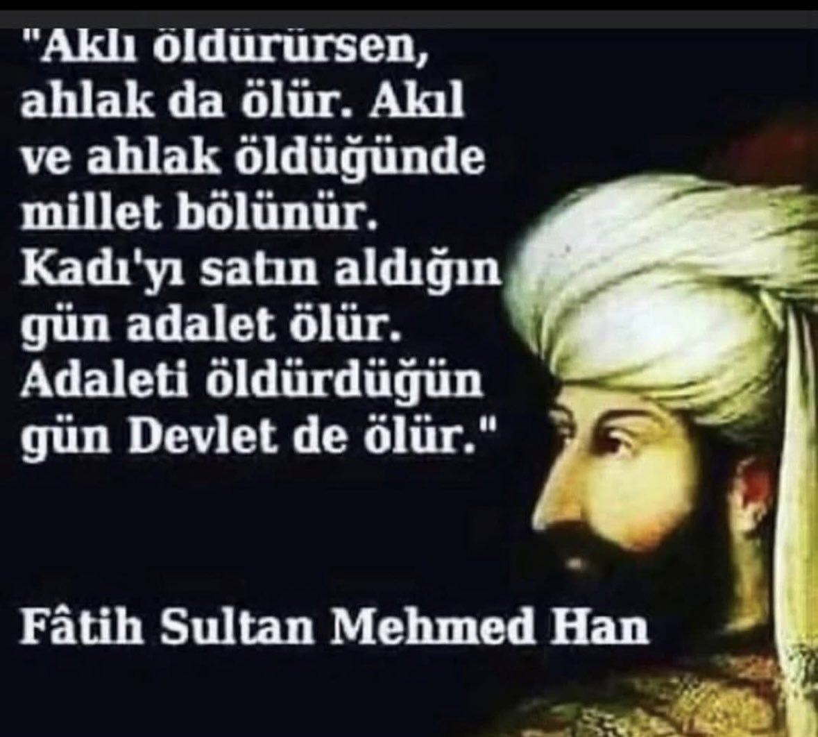 erdalcalis's tweet photo. Bugün 29 Mayıs. İstanbul’un Fethi. Kutlu olsun. Bu vesile ile İstanbul’un Fatih’i Fatih Sultan Mehmet’in bir sözünü de paylaşmak gerekir. Bir de Nazım Hikmet’in İstanbul’un Fethi Şiirini #FatihSultanMehmet #1453istanbul #istanbulunfethi #istanbulunfethikutluolsun 🇹🇷🇹🇷 https://t.co/XuUIwq7Uf6