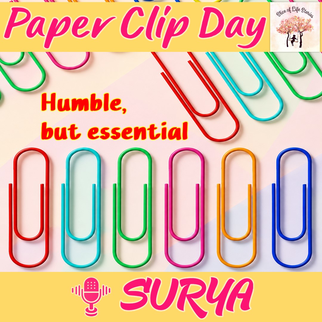sliceoflife466's tweet photo. Paper Clip Day with 🎙 Surya
▶ https://t.co/3rg57gEWGx
#surya #templepriest #humble #simple #highercalling #discipleship #curiosity #respect #admiration #gurushishya #podcast #paperclipday #officesupplies #deskessentials #creativeworkspace #craftsupplies #deskorganization https://t.co/k0kbz3XSnb