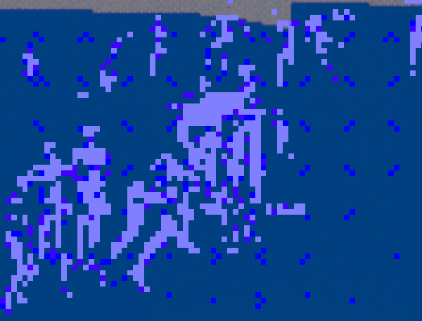 IllestPreacha's tweet photo. DroidPixelPoses

Coded #HydraVideoSynth #Locomotion

aided with #pixelation #digitalpainting #creativecoding

#livecoding #glitch #Animation #creativecodeart https://t.co/p4XI3QxZCc
