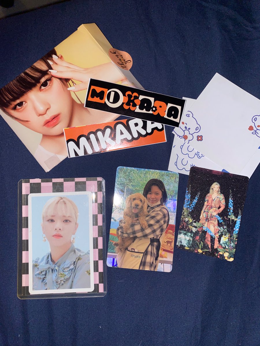 yoojyntn's tweet photo. Got it na po. Tysm 😍 ang cute ng packaging and freebies. Til’ next budol hehe @najeongzip  #cayproofs https://t.co/hu8rYESSj6