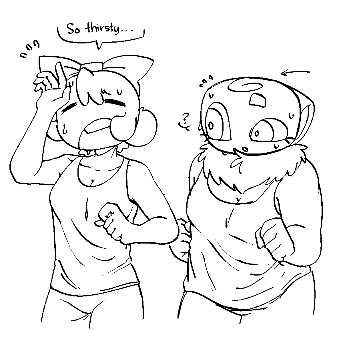 7as_P3r's tweet photo. Shelly keeps a LOT of stuff in her neck fluff.. but they can come in handy sometimes https://t.co/WEmlVS8Ub7