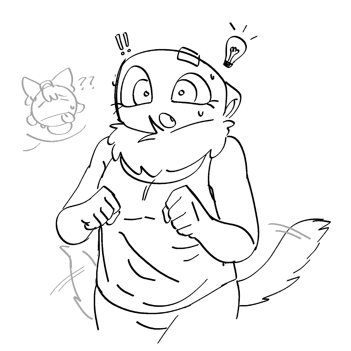 7as_P3r's tweet photo. Shelly keeps a LOT of stuff in her neck fluff.. but they can come in handy sometimes https://t.co/WEmlVS8Ub7