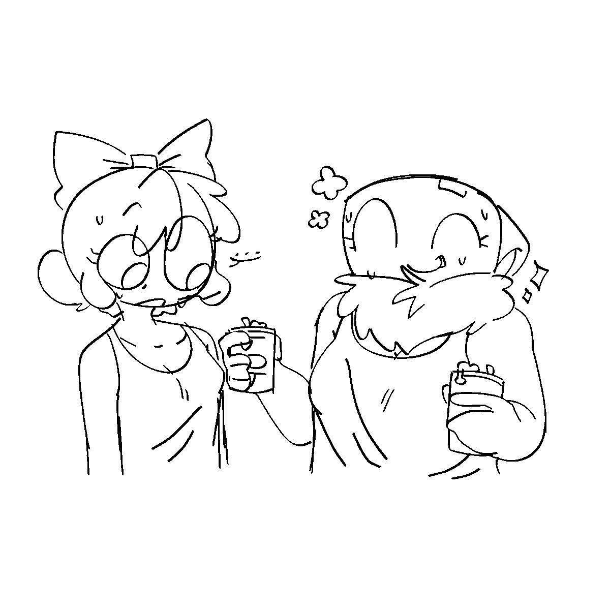 7as_P3r's tweet photo. Shelly keeps a LOT of stuff in her neck fluff.. but they can come in handy sometimes https://t.co/WEmlVS8Ub7