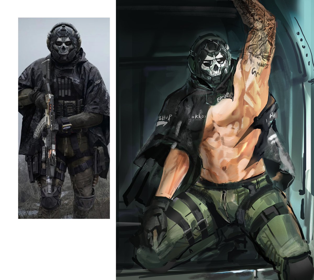 EclipsePerry's tweet photo. 🚁🚁#CallofDuty #MW4 #Ghost https://t.co/5K4iPEeDzc