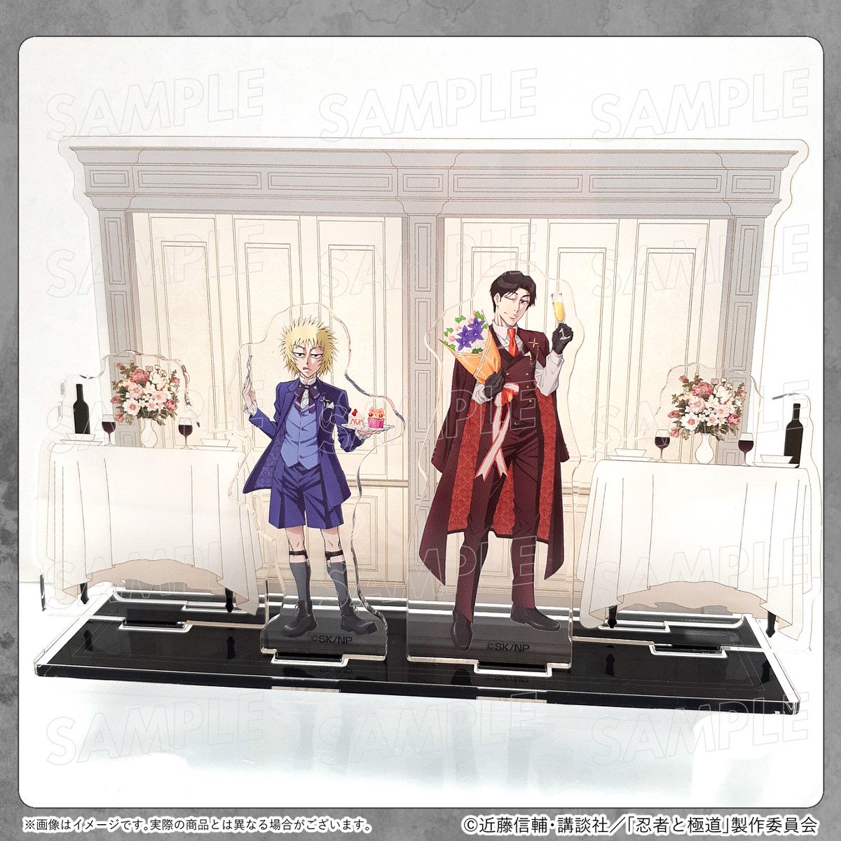 アニメグッズ★ホイッスル アクリルジオラマ★レア 💥TVアニメ『忍者と極道』POP UP SHOP💥 【商品情報】 ◇アクリル