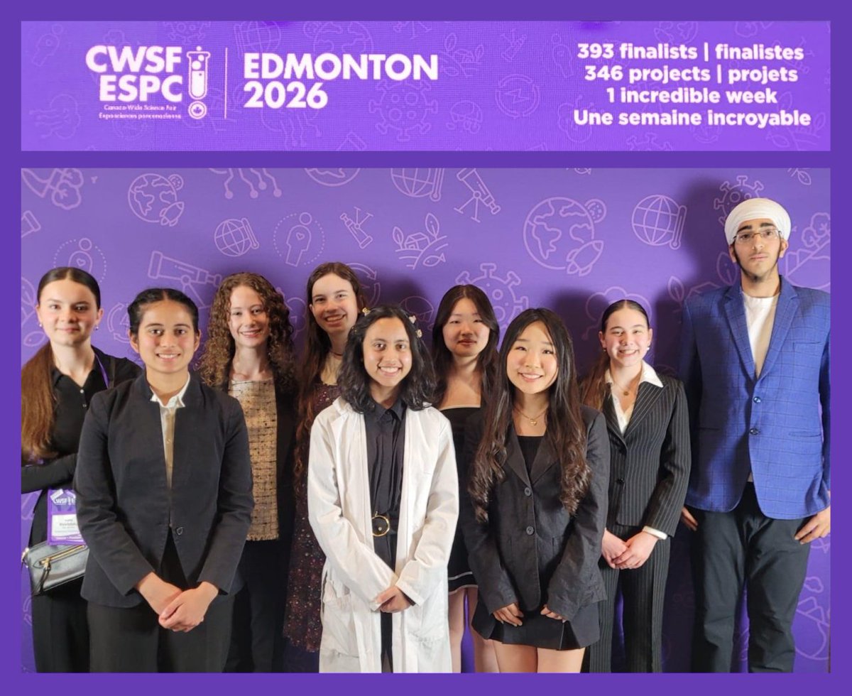 WWSEF's tweet photo. Day 5 experiencing @ysc_sjc #CWSF2026. Congratulations to all of #TeamWWSEF on a successful week of learning, sharing, and developing new friendships! #sciencefair https://t.co/6gQFXeJXyb