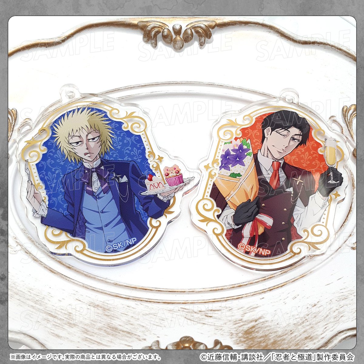 💥TVアニメ『忍者と極道』POP UP SHOP💥 【商品情報】 ◇アクリル