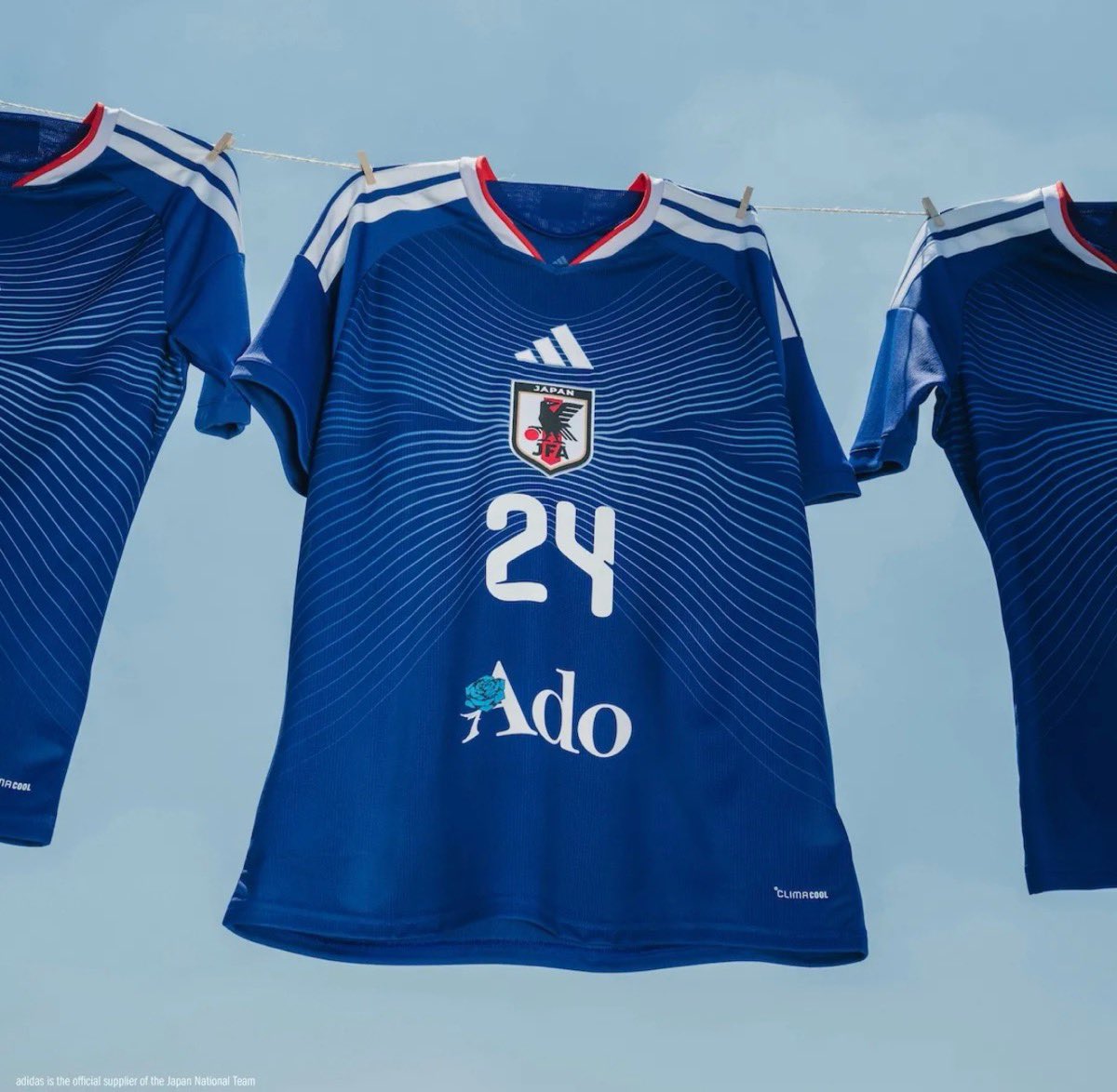 各先行予約開始】adidas x Ado サッカー日本代表コラボユニフォーム​が