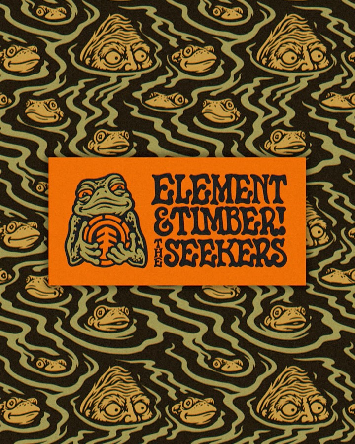 elementbrand's tweet photo. "The Seekers" is the newest collection from long time collaborator . aka, TIMBER!

Find the collection on https://t.co/XUeZygOxxm