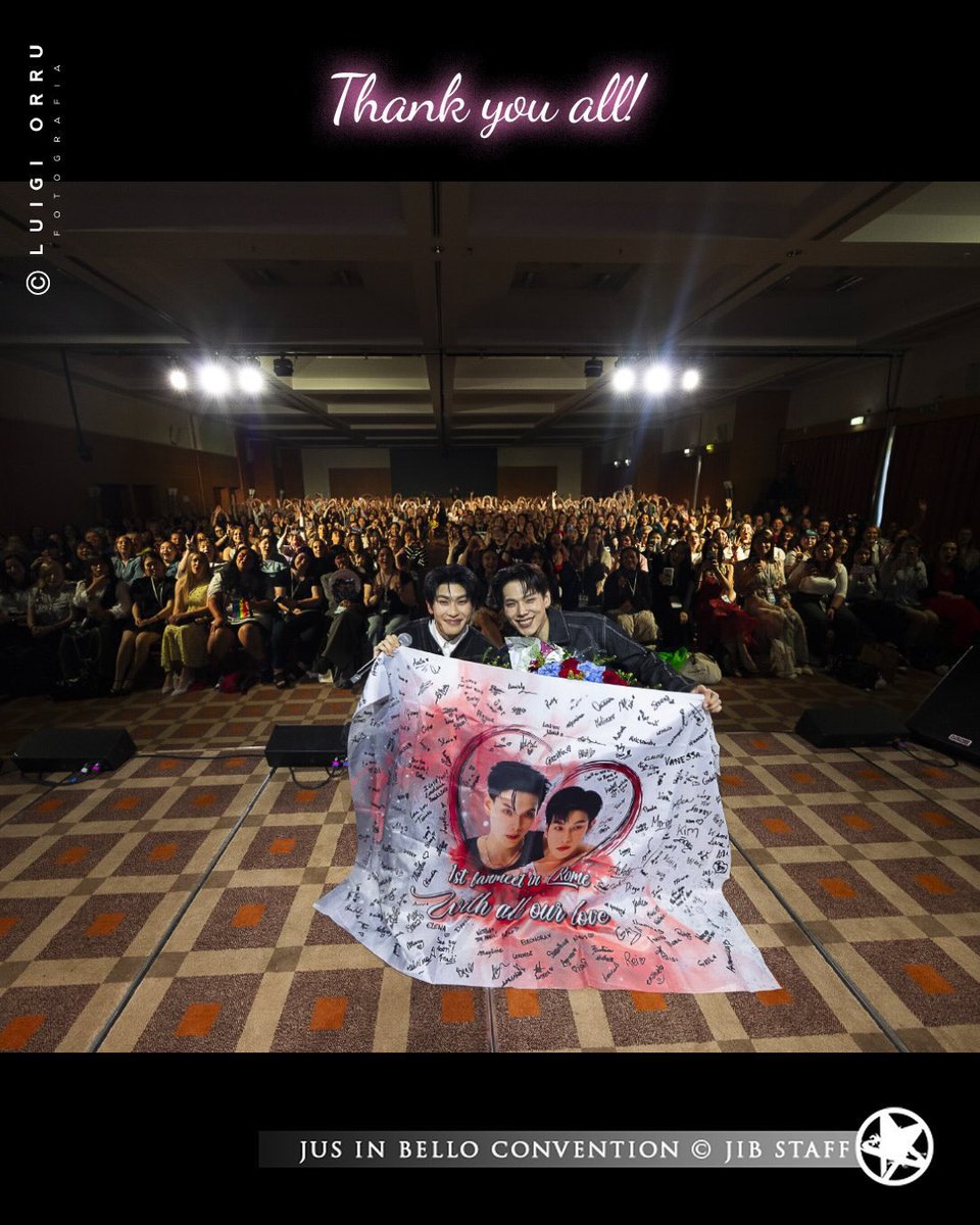 DAOUOFFICIALFC's tweet photo. 29052026|| IG Update : jusinbellocon 

“Thank you all for another amazing JIB
Dream Fanmeet!”

DAOUOFFROAD ROME FM 2026
#DaouOffroad1stFMinRome

#ต้าห์อู๋ #DAOU #oueiija @oueiija
#ต้าห์อู๋หอหีบการันต์ 
#ไดโน่ของต้าห์อู๋ 🦋 https://t.co/GJmELlkH6l