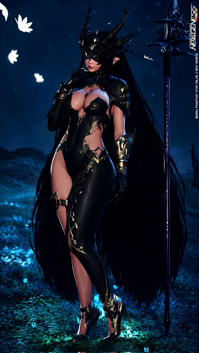 G69Baba's tweet photo. I offer you a Beautiful Death as the last thing you see. Kneel before the Untouchable Queen 🖤
#PSO2NGS_SS
#PSO2NGS_GLOBAL
©SEGA https://t.co/u2G2rFz8zP