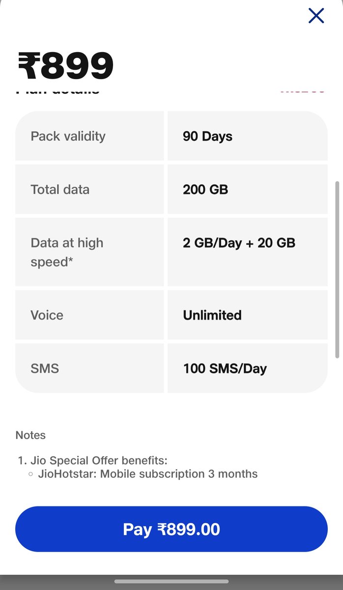 amolsham's tweet photo. I'm trying to understand why I'm forced to pay for apps like @jiotvplus, JioAicloud, and @JioHotstar when I don't even use them. 😤 Can these services be removed from my plan to reduce the recharge cost? 💰 @TRAI @reliancejio @IndiaToday #Jio https://t.co/Oe15a4ZuvN