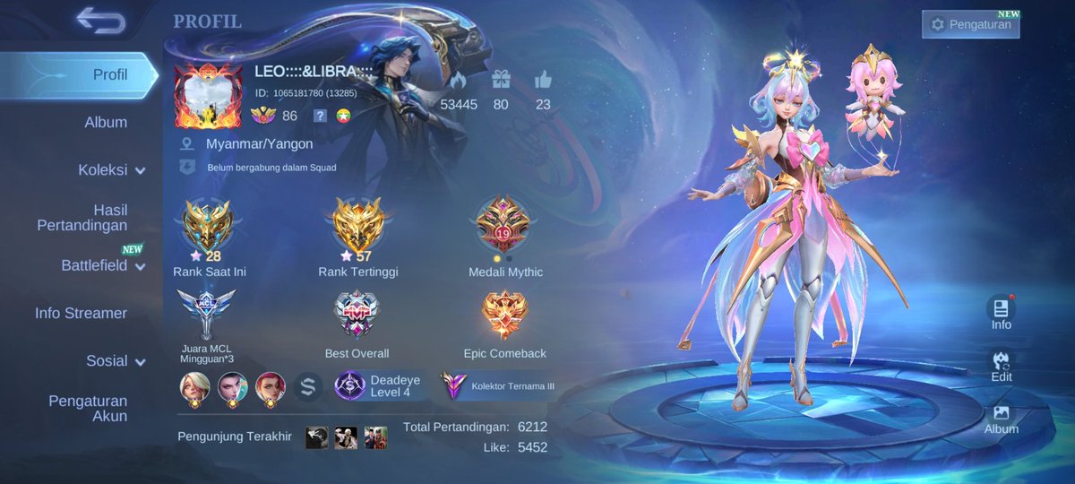 fdhannnnstr_'s tweet photo. WTS ACC ML, BISA CE

TERNAMA 3
FULL HERO
EMBLEM ALL MAX
EX GLORY
STAR ANUAL ANGELA
RECALL EXORCIST
FULL SPEK CEK SALURAN

 PRICE? 150K https://t.co/QUThxbD9QU