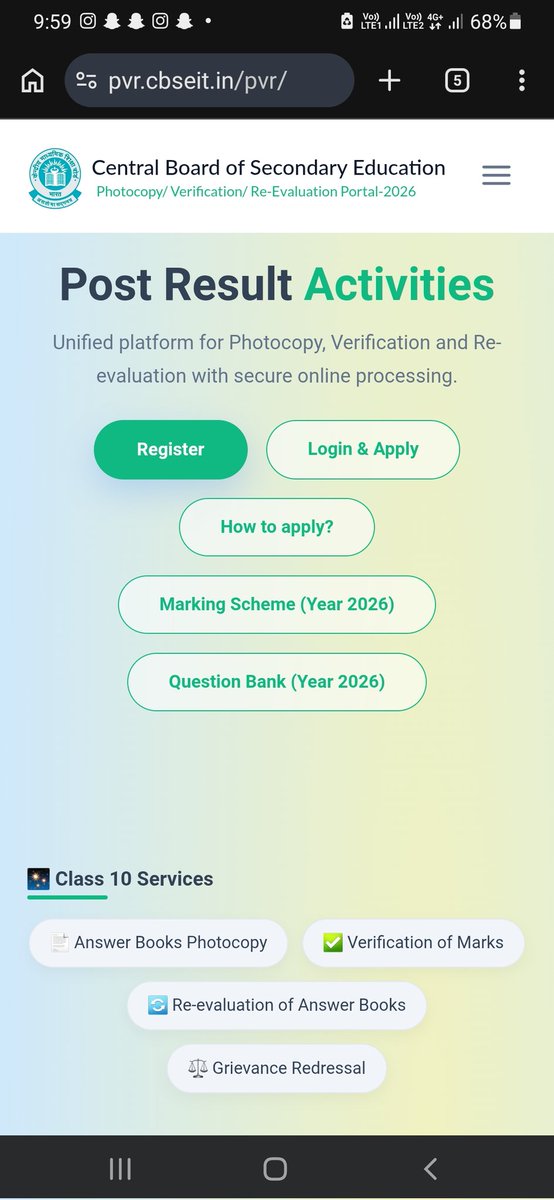 Its_AmarAlways's tweet photo. @cbseindia29 is it original link for reverification and reevaluation from CBSE?
https://t.co/YRTZlmEg5D https://t.co/cNqTpJV5tX