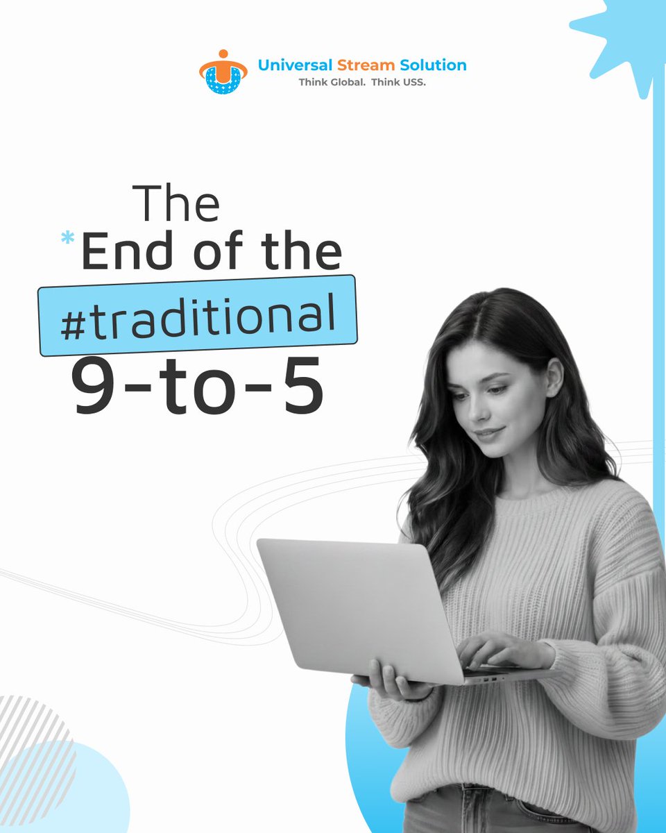 Ussllc_'s tweet photo. The 9–5 you grew up dreaming about? It might not exist by 2030.

Are you building a career… or just renting stability? 🤯

The future of work isn’t coming — it’s already rewriting the rules.

#FutureOfWork #CareerShift #WorkTrends2030 #DigitalEconomy #JobMarket https://t.co/CYHt86fR1X