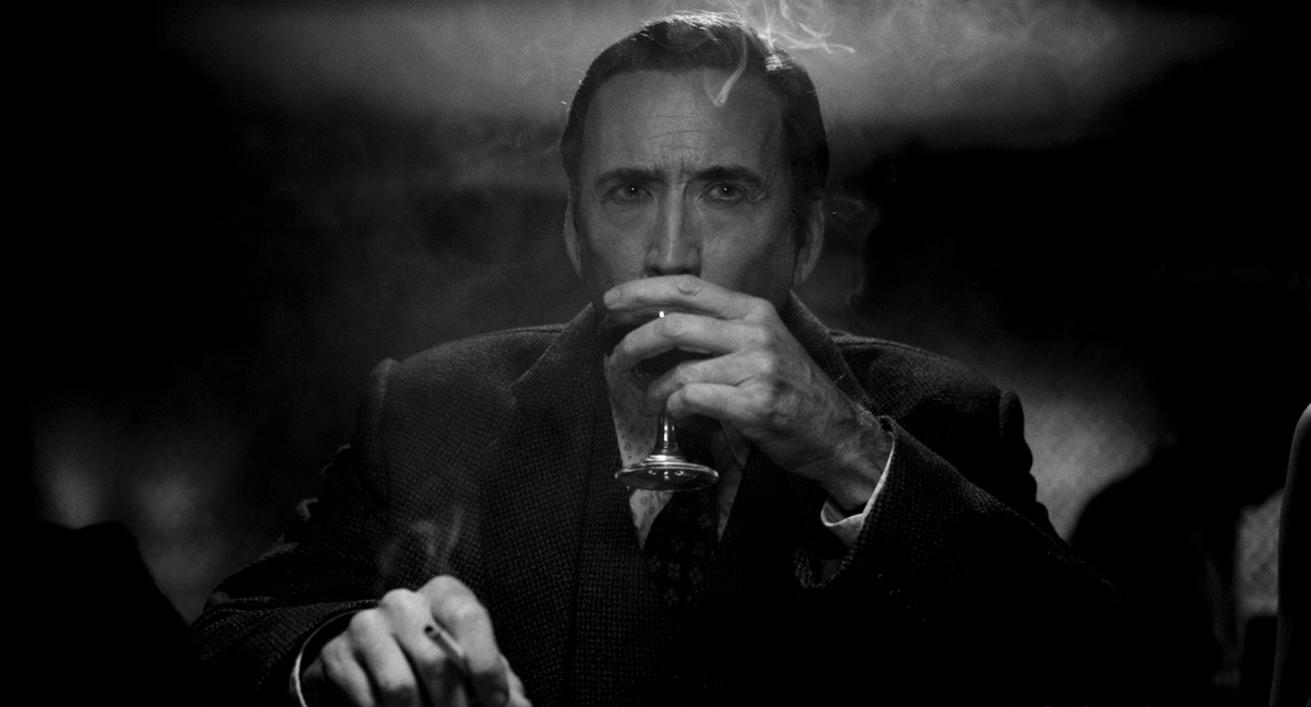 ShoutingOpinion's tweet photo. You can watch Spider-Noir in color but it looks soooo GOOD in black and white!!! 
Nicolas Cage is a national treasure! https://t.co/oLGGTgiTeC