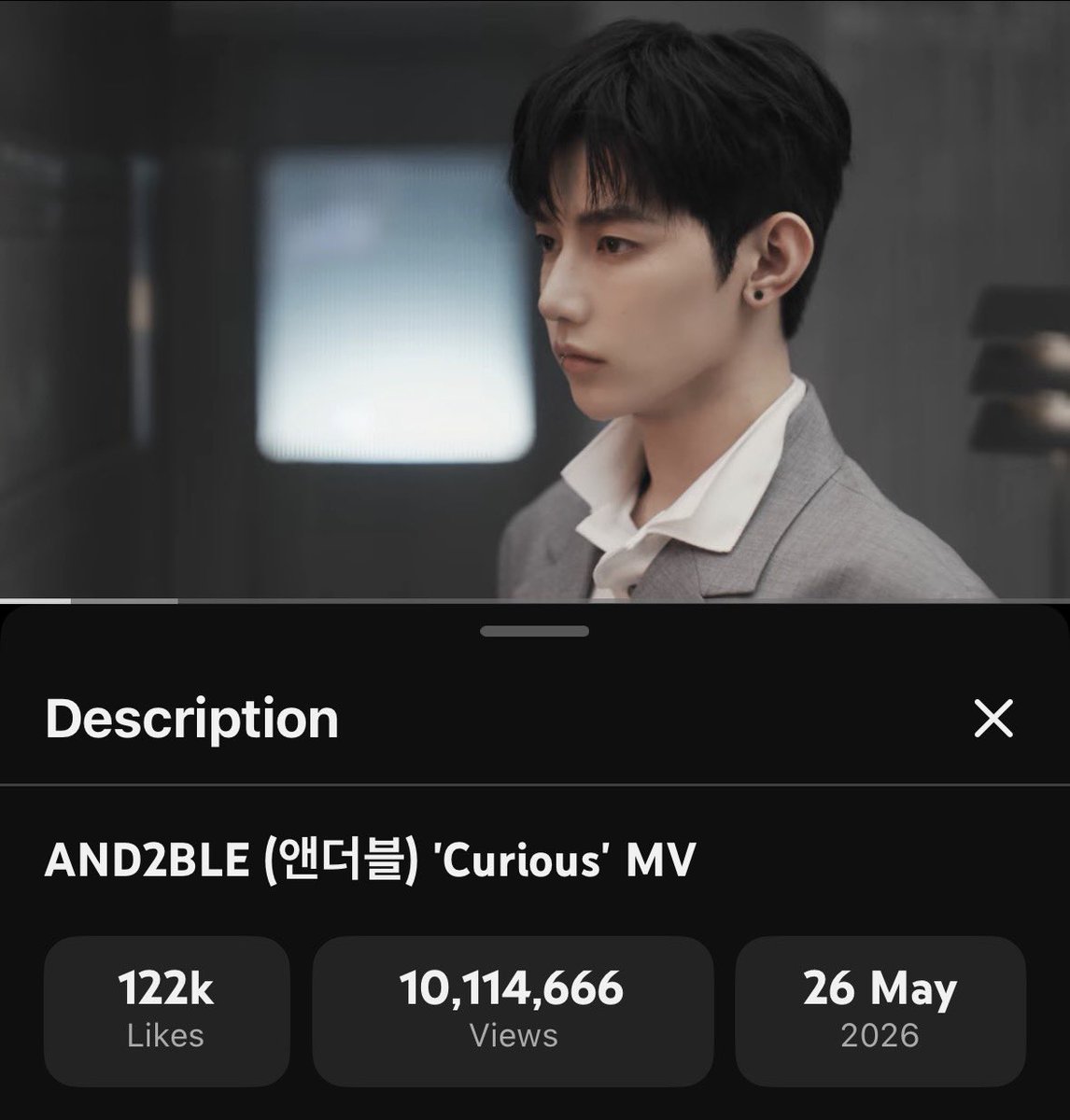 ZB9_Marketing's tweet photo. [📢 SNS POINTS] 

1:30PM KST — 🎬 MV views 

#1 AL: 23M views 
#2 'CURIOUS': 10.1M views 
#3 AE: 197K 🔺

🎯 15M views

Our biggest competition's song is out now so we've got no time to waste‼️🚨 Let's keep streaming as much as we can.

#AND2BLE #앤더블 https://t.co/wbYLeHcRfr