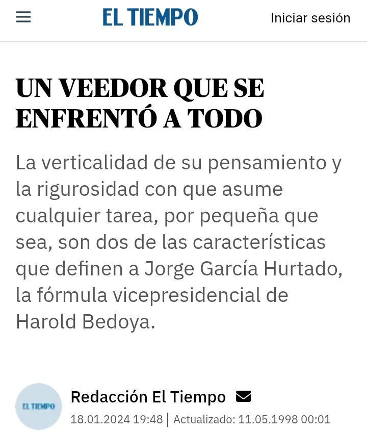 masdigoyo's tweet photo. @IvanCepedaCast Es lo correcto.
Todavía recuerdo cuando existió la "Veeduría del Tesoro' y Jorge García Hurtado, Veedor, haciendo control previo y objetando gastos no justificafos o sin soportes.
Lo mejor de la actualidad, el terror del sociópata AUCVélez con la sola mención de Iván Velásquez. https://t.co/XWQu7UcSAa