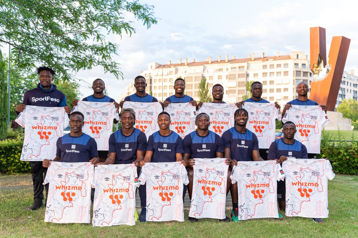 OfficialKRU's tweet photo. Shirt presentation✅️
It is D-day😎🥳🏉.. Shujaa begin their #Valladolid7s campaign today. 

Shujaa's  fixtures:
1. 🇦🇺 vs 🇰🇪 - 29th May at 1:12 PM, EAT
2. 🇿🇦 vs 🇰🇪 - 29th May at 6:08 PM, EAT
3. 🇰🇪 vs 🇬🇧 - 30th May at 2:01 PM, EAT.

#Shujaa #SportpesaNaShujaa #RoadToWorldSeries https://t.co/FGTZ74Jvtv