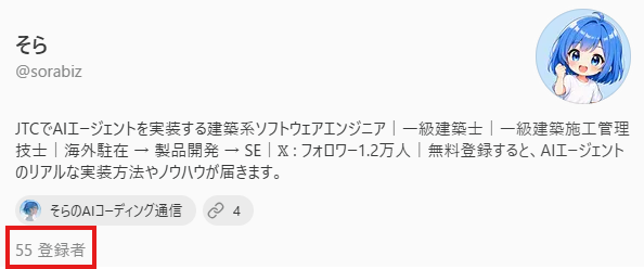 Substack登録者55名ありがとうございます✨ サブスタでは