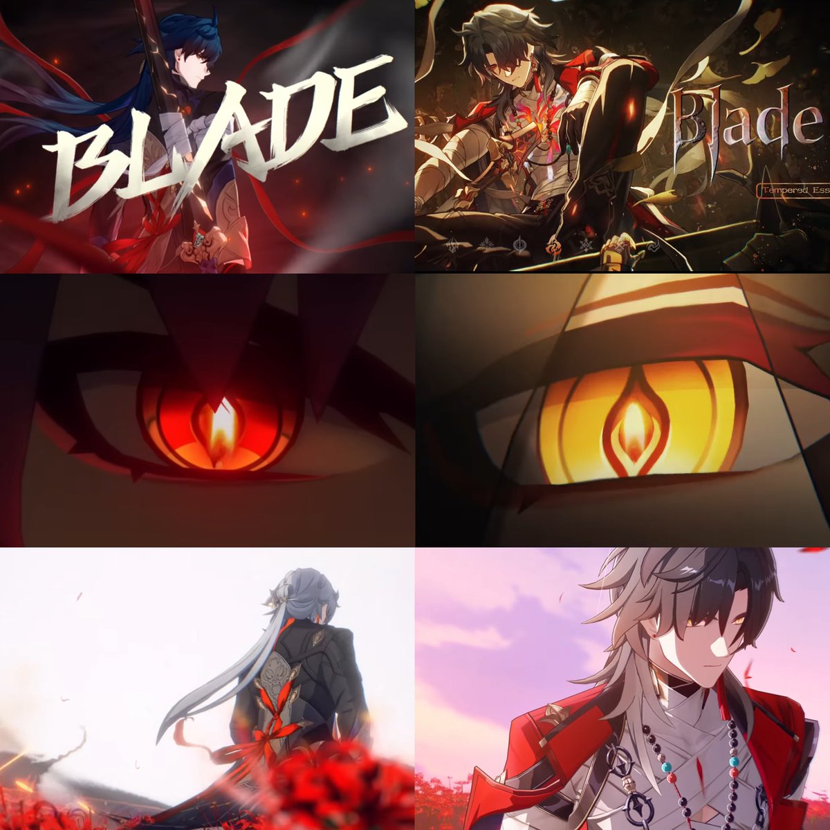 FUSHIGUR0's tweet photo. really love the parallels between his blade’s first trailer and now https://t.co/PM9Y3TySnF