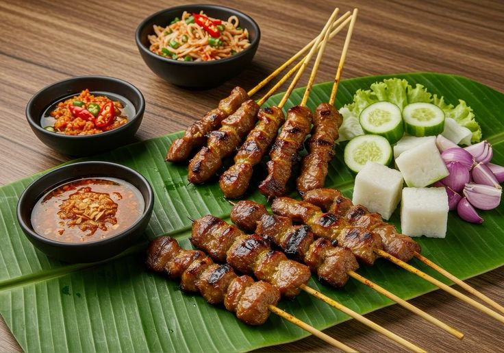 Caormenita's tweet photo. @yuhahak adeeek, it’s friyay waktunya makan makanan enak bareng aku. kali ini aku bawain 𝗌͟𝖺͟𝗍͟𝖾͟ 𝖽͟𝖺͟𝗀͟𝗂͟𝗇͟𝗀 khas Madura, kamu pasti tau ini kan? kita sering makan pas ke Indonesia. mam yang lahap, biar pipina bisa aku cubitin terus! :b https://t.co/ULQk5prNbl