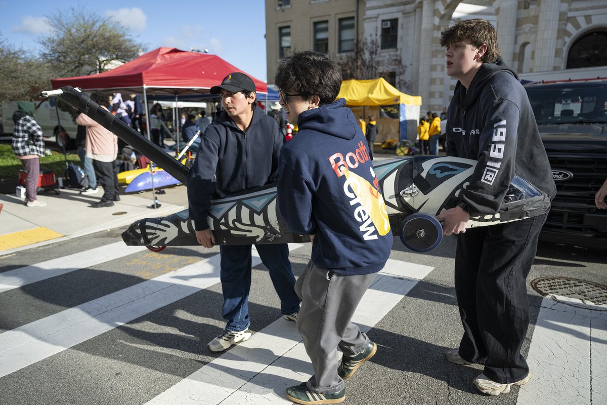 CMUBuggy's tweet photo. Storming to 2nd place in the All Gender Division is SigEp A 👏!

SigEp A's 2:35.01 positioned the CMU chapter of @officialsigep as the highest-finishing Greek team on RD26 and secured SigEp their highest-ever finish in the division 💪📈.

#CMU #cmubuggy #racing #lifeatcmu #SigEp https://t.co/b5GERp3W9f