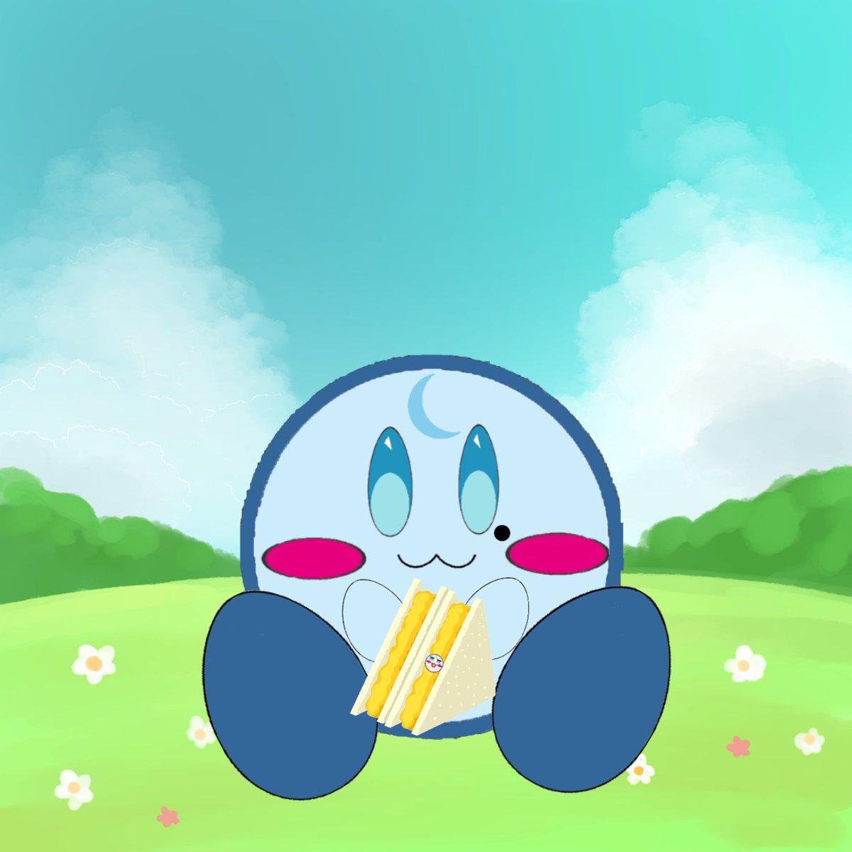 たまごに埋もれたよぞらがなんともシュールw知ってるのか知らないのか