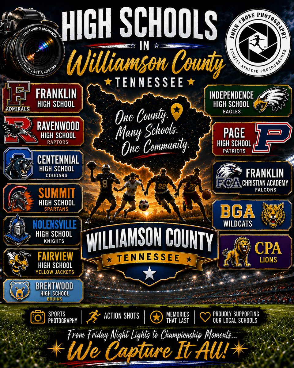 JohnCrossPhoto's tweet photo. https://t.co/U6VJXmdDPA

We are blessed to have so many great school sports programs in our county. Thank you to all the coaches who give their time to our young adults https://t.co/iJlIQT9arl