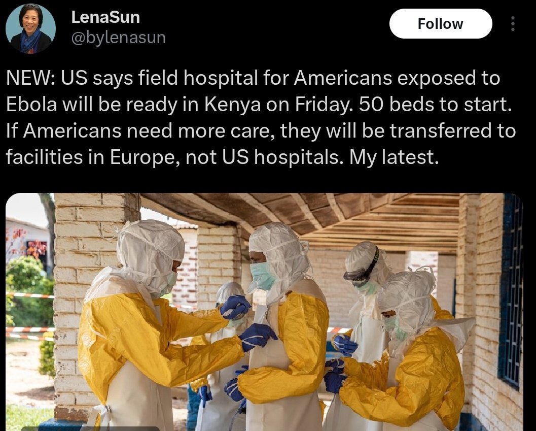 Logfinance's tweet photo. Do we really have a serious gvn't?
Do they truly care about the safety and lives of Kenyans?
How much money is enough for Ruto and this gvnt? Bringing Ebola facilities into Kenya coz of a $1.6 billion deal is something we don't  understand. Streets are calling. #ebola #boarding https://t.co/o4bgYIMXIN