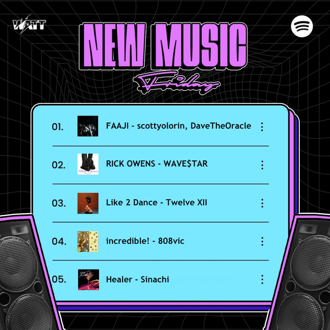 wearetooturnt's tweet photo. It’s Turnt o’clock! ⚡
Our New Music Friday playlist ft. @scottyolorin x @Swagbackdto @wavestarlife @twelvetheartist @vicisinsoup @sin4chi @underdawgbuju @Yakthuggin x @angelltito @G4MI_off @whoisteki has now been updated. https://t.co/Km6wqR5Ifw