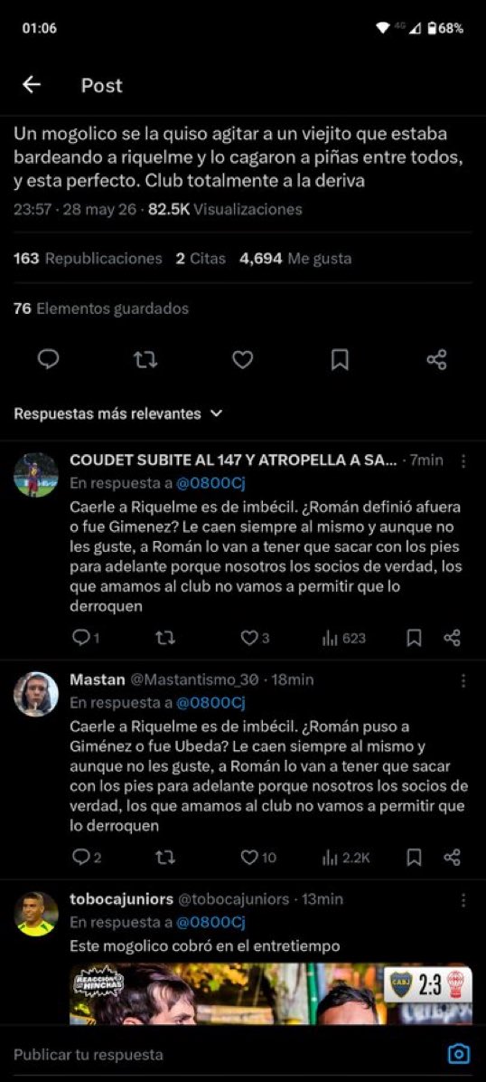 George tweet media
