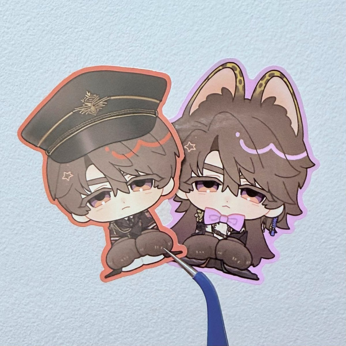 SZNMLi__'s tweet photo. Sample🧡

🔸งานสติ๊กเกอร์แวะมารับได้เลยนะคะ ไม่ต้องแลกก็ได้ มีแบ่งไปวางด้วยค่ะ
🔸จะมีจิบิชุดวันเกิดด้วย แต่อาร์ตยังไม่งอก 😂 https://t.co/48UwkFrYw3