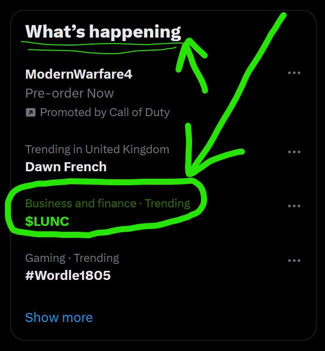 HappyCatKripto's tweet photo. LUNC is trending, and I've only just woken up ☕😩🙏🏼 https://t.co/psKVlaOFtv