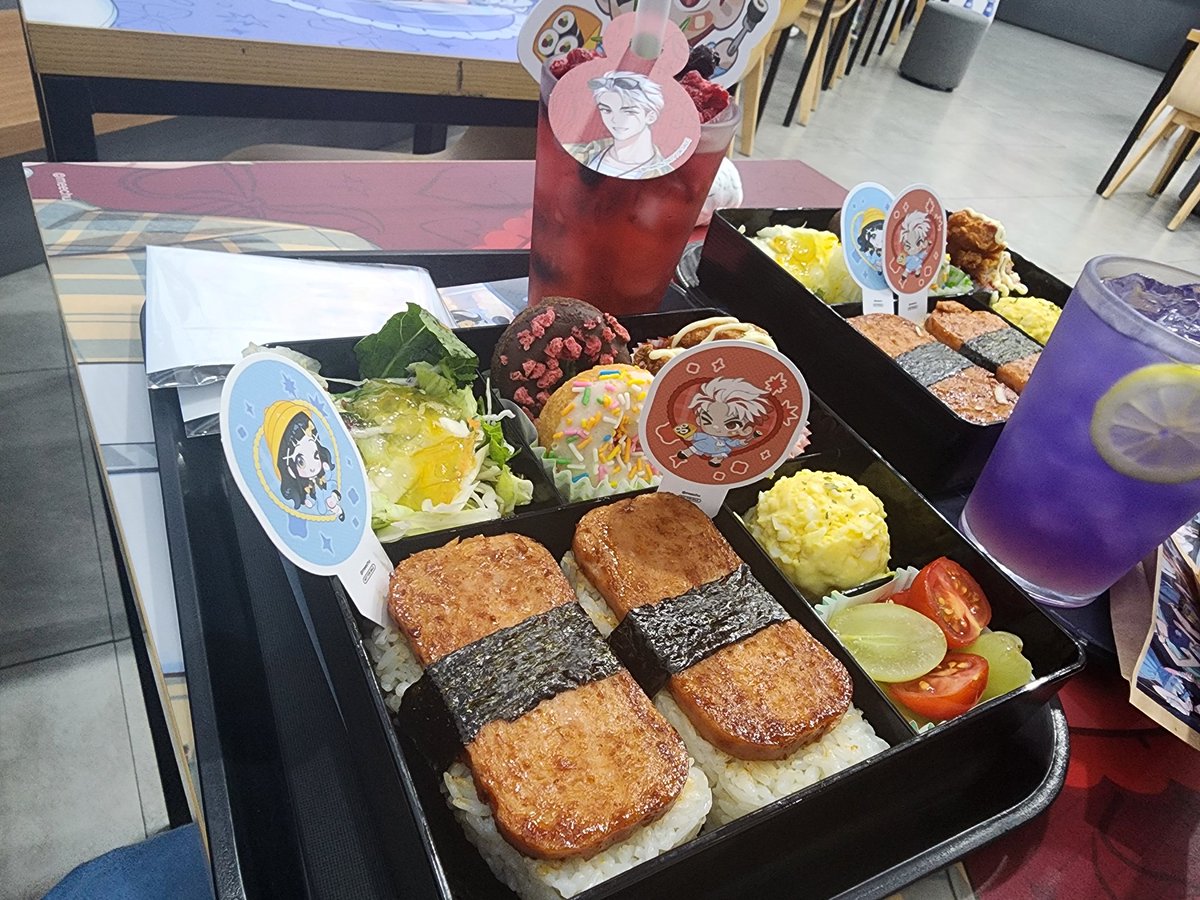 melchyo_0902's tweet photo. 3주차~ 앵보님과 희지님의 메뉴!!
구성도 알차고 맛도 알차서 너무나 좋았습니다!! 이번 특전도 너무나 귀여운~!! https://t.co/4rAcS1Ojiq