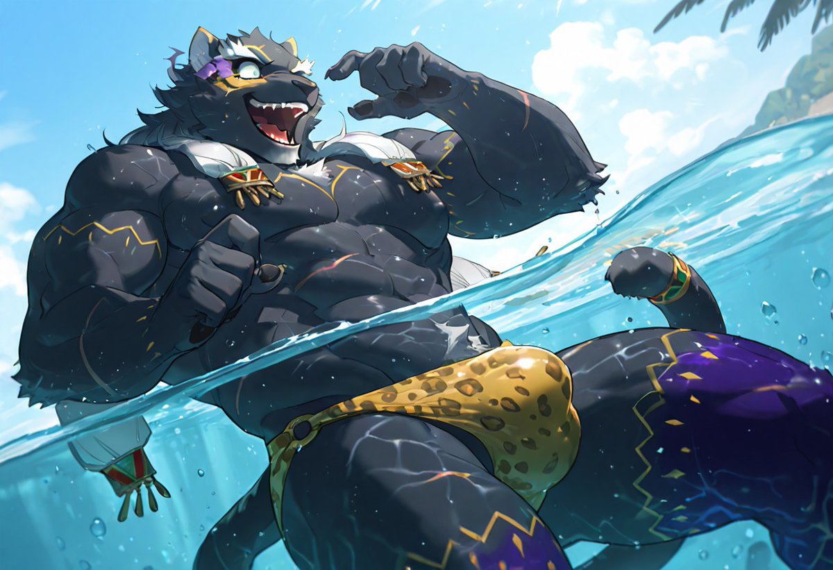 AIfen1069's tweet photo. #aiart #FurryAI #furryart #yiff #NSFW #anthro https://t.co/8EZIt23I8G