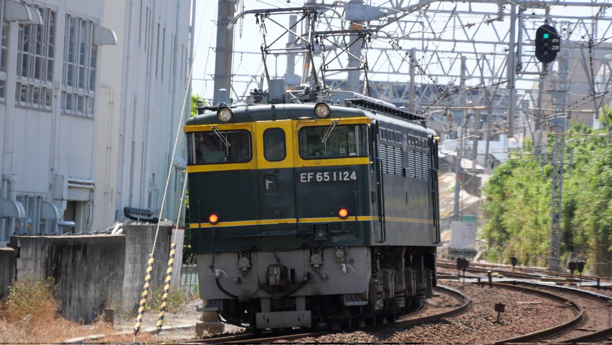 takamiya0's tweet photo. 2026/05/29
EF65-1124
ひめじ別所工臨返空牽引機送り込み https://t.co/w3ZX8Q60gV