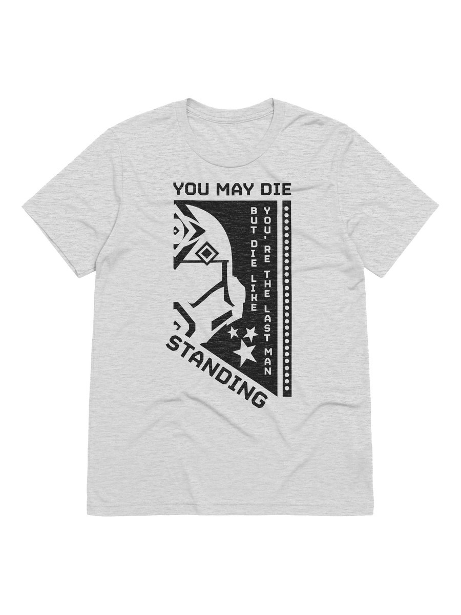 DAOnline1999's tweet photo. New Last Man Standing shirts now on Forthwall
Dark Mode Shirt: https://t.co/PhAiF4mj3S
Light Mode Shirt: https://t.co/EBOjlVNCfn
#DAGames #OpenInfinitum #Helldivers https://t.co/4y5Ow48Y7u