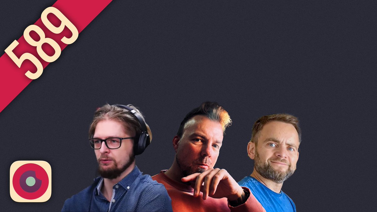 morid1n's tweet photo. O 9:00 ruszamy z live'em z nagrania naszego podcastu. Zapraszamy do towarzystwa! @msliwinski @thomas_voland

589: Rozmowy (nie tylko) o tech | Nadgryzieni 

https://t.co/GgIZvASMth https://t.co/QdheWOMuDk