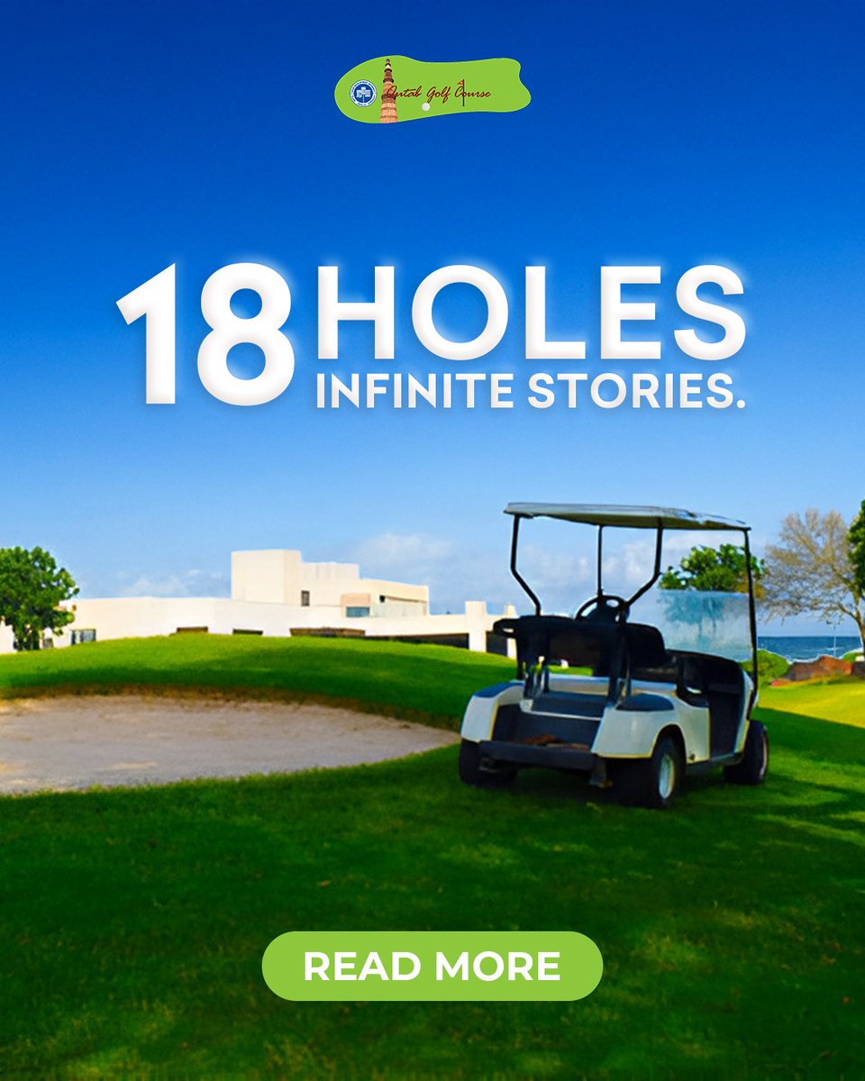 QutabGolfDDA's tweet photo. At Qutab Golf Course, golf is more than a game.
It’s a collection of moments, emotions, battles, friendships, comebacks, and memories that stay with you long after the final putt drops.
Read full story on our website https://t.co/3AG0UJFm2V