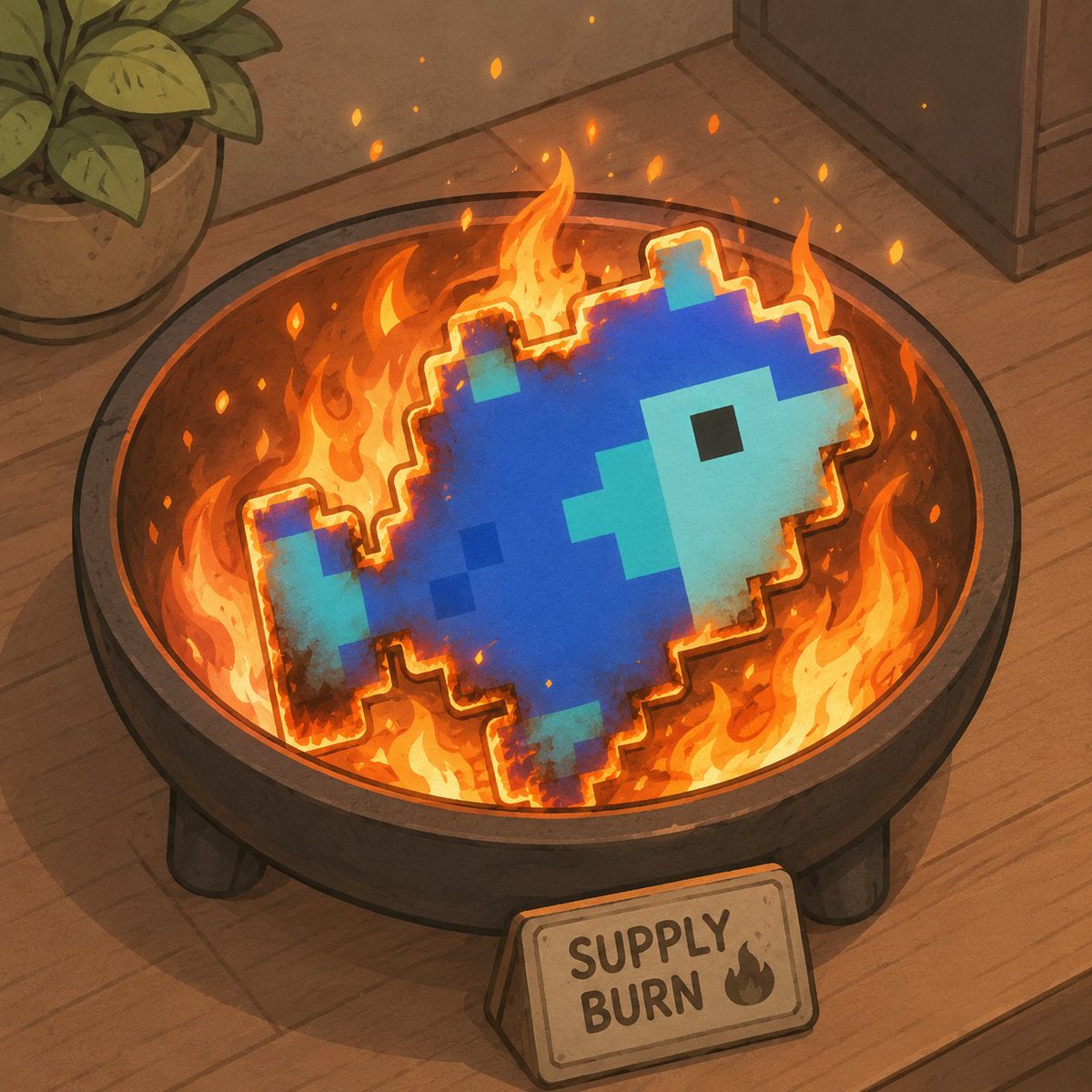 basefishing's tweet photo. mintEnd() has been updated and is now live on https://t.co/A3UwtyR4RL

Finalize() will happen as soon as the countdown ends. Any unminted FPEG will be permanently burned from the supply. https://t.co/ETc3gWRinF