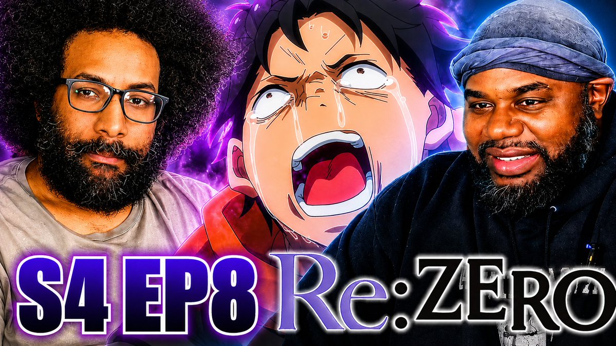 RealReactionz88's tweet photo. ALL OVER AGAIN?!! Re:Zero S4 EP8 reaction | Who Are You? https://t.co/u0vE0tLwmI via @YouTube https://t.co/SV86YftuUd
